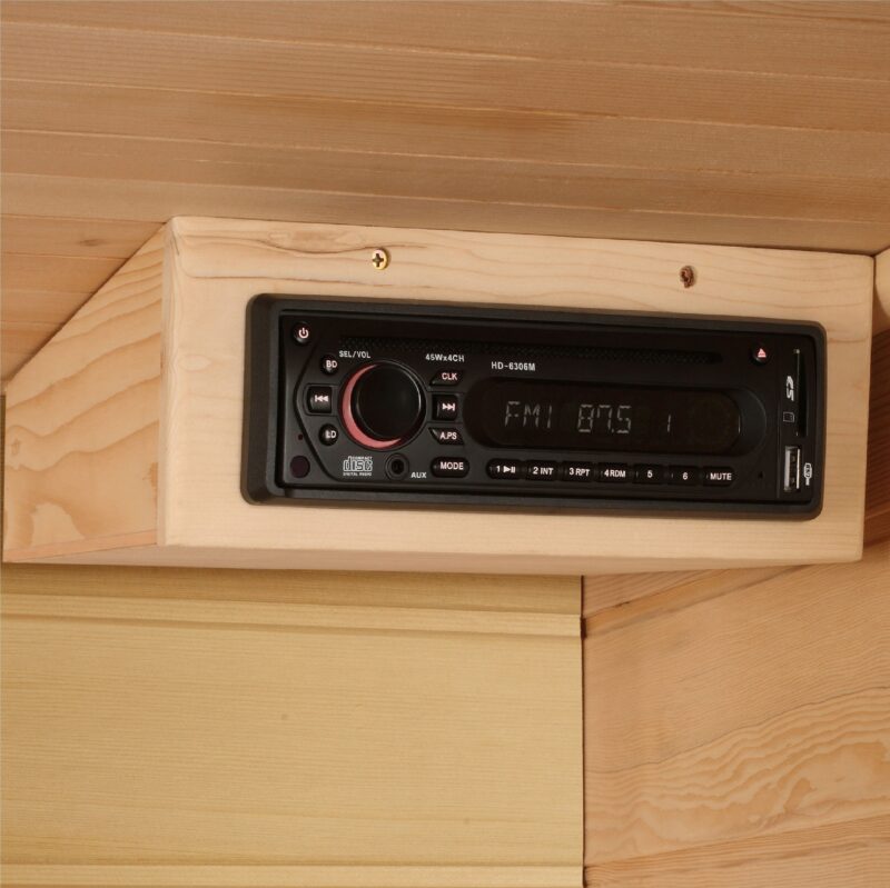 Maxxus 4-Person Low EMF FAR Infrared Sauna Canadian Hemlock MX-K406-01 - Image 7