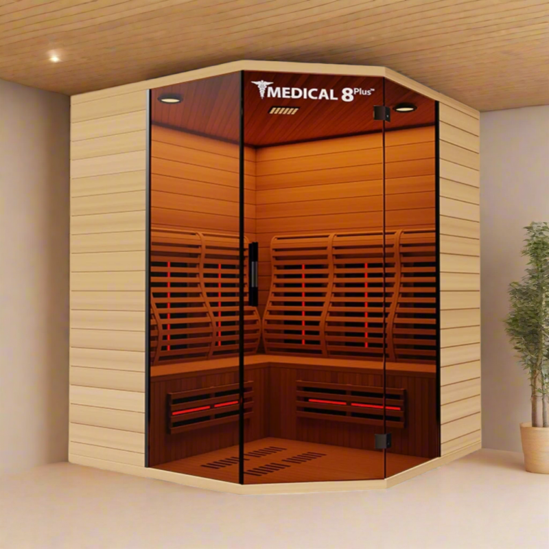 Medical 8 Plus V2 Ultra Full-Spectrum Sauna - Image 2