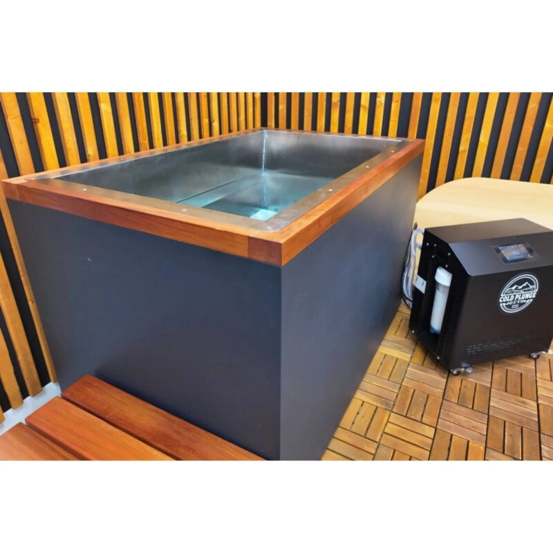 Dynamic Cold Therapy "CUBOID" 304 Stainless Steel Cold Plunge - Image 2