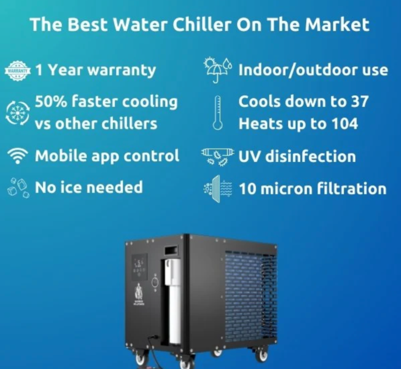 WARRIOR MAX 1 HP Wi-Fi Water Chiller + Heater - Image 5