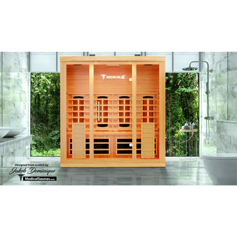 Medical 6 Infrared Sauna - Image 10