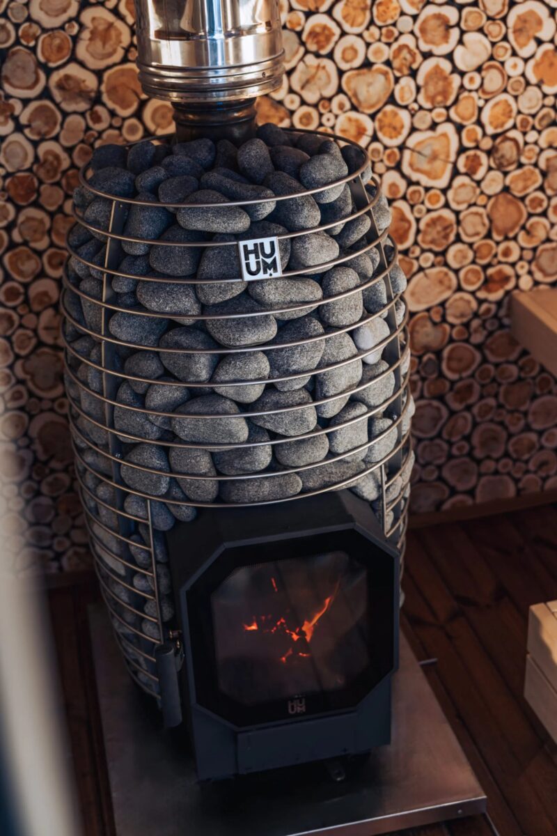 HUUM HIVE Flow Wood Burning Sauna Stove - Image 6