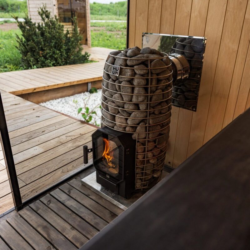 HUUM HIVE Flow Wood Burning Sauna Stove - Image 7