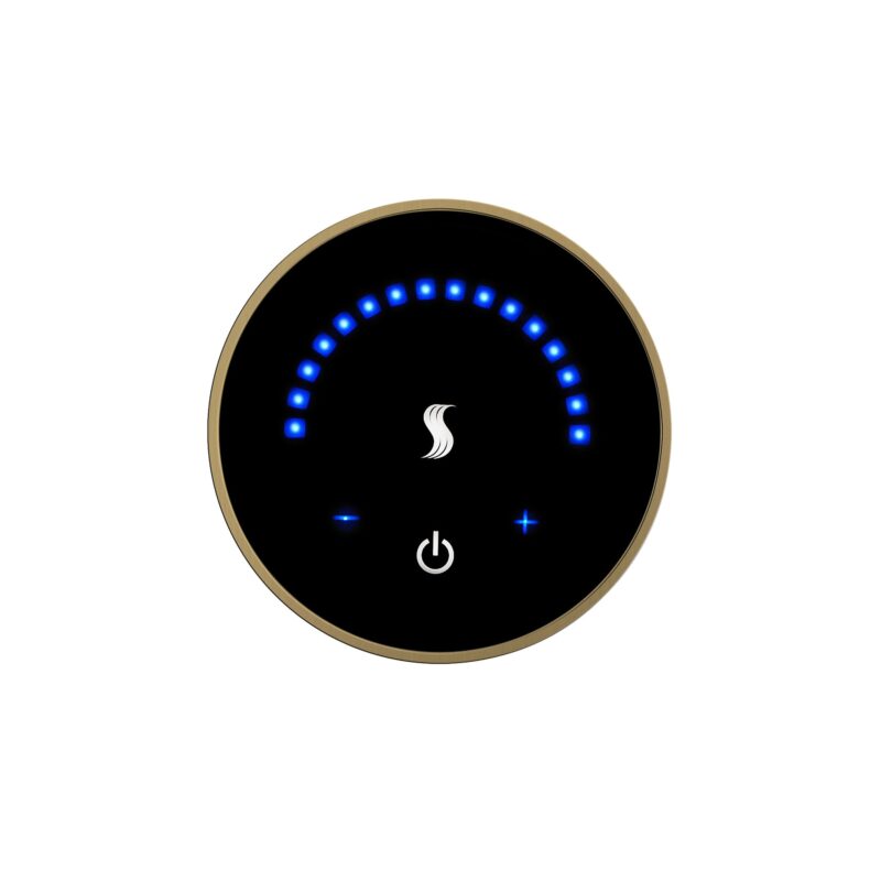 ThermaSol MTC-SB MicroTouch Controller Round, Satin Brass Finish