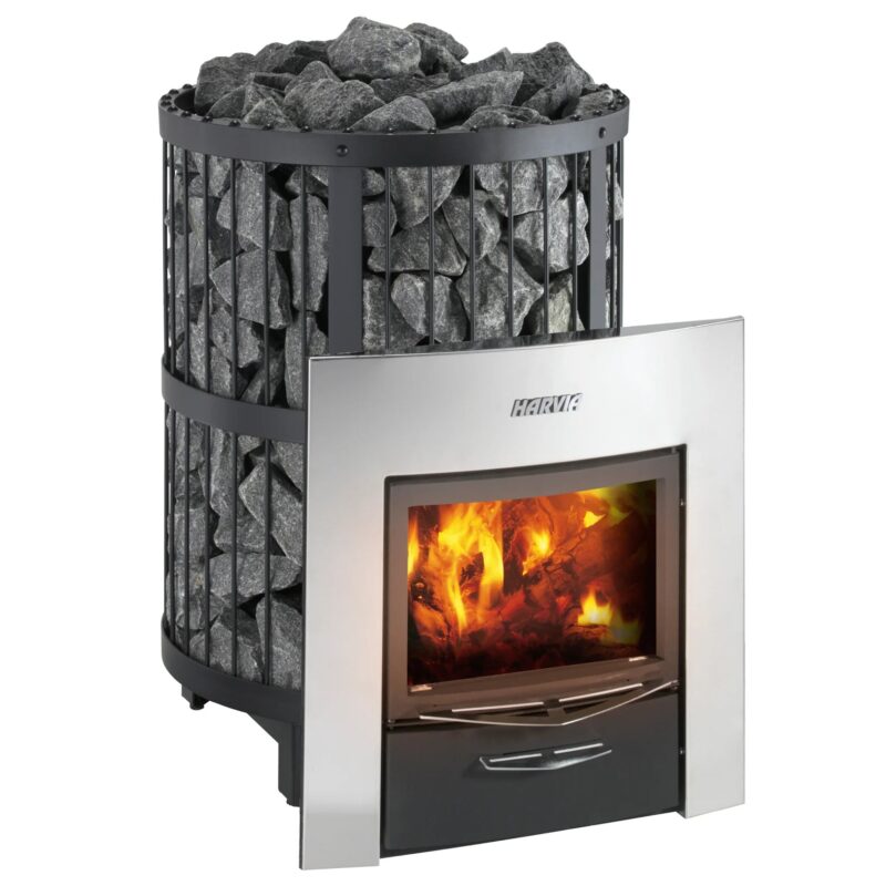 Harvia Legend 240 Duo Wood Burning Sauna Stove Package - Image 2