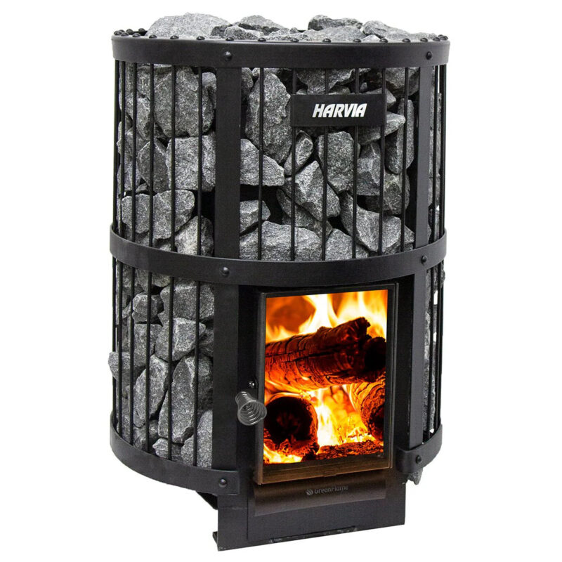 Harvia Legend 240 GreenFlame Sauna Stove Package - Image 2