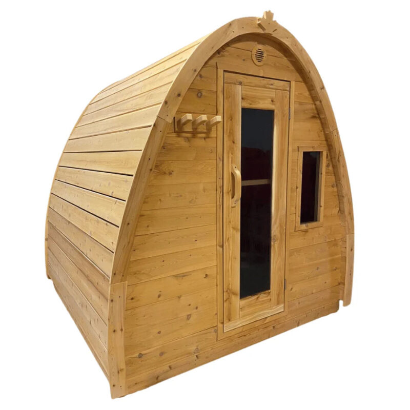 True North Large Pod 4-8 Person Outdoor Sauna - Image 2