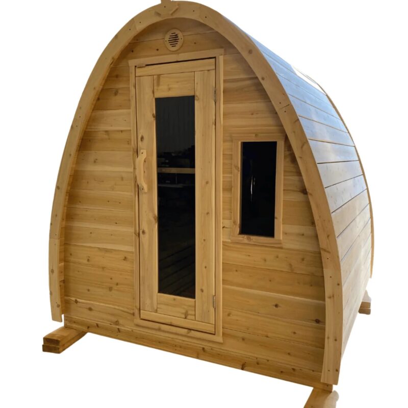 True North Large Pod 4-8 Person Outdoor Sauna - Image 3