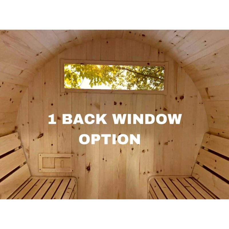 True North 8 Person 10' Long Barrel Sauna - Image 10