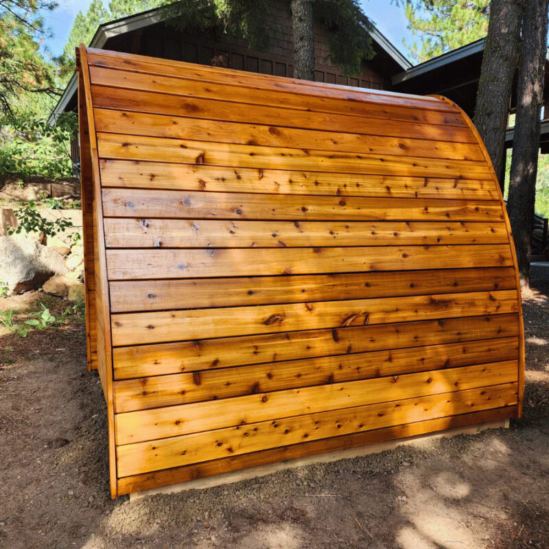 True North Pod 4-8 Person Outdoor Sauna - Image 5