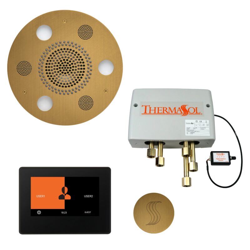 ThermaSol Total Wellness Shower Package with 7" ThermaTouch Round - Image 2