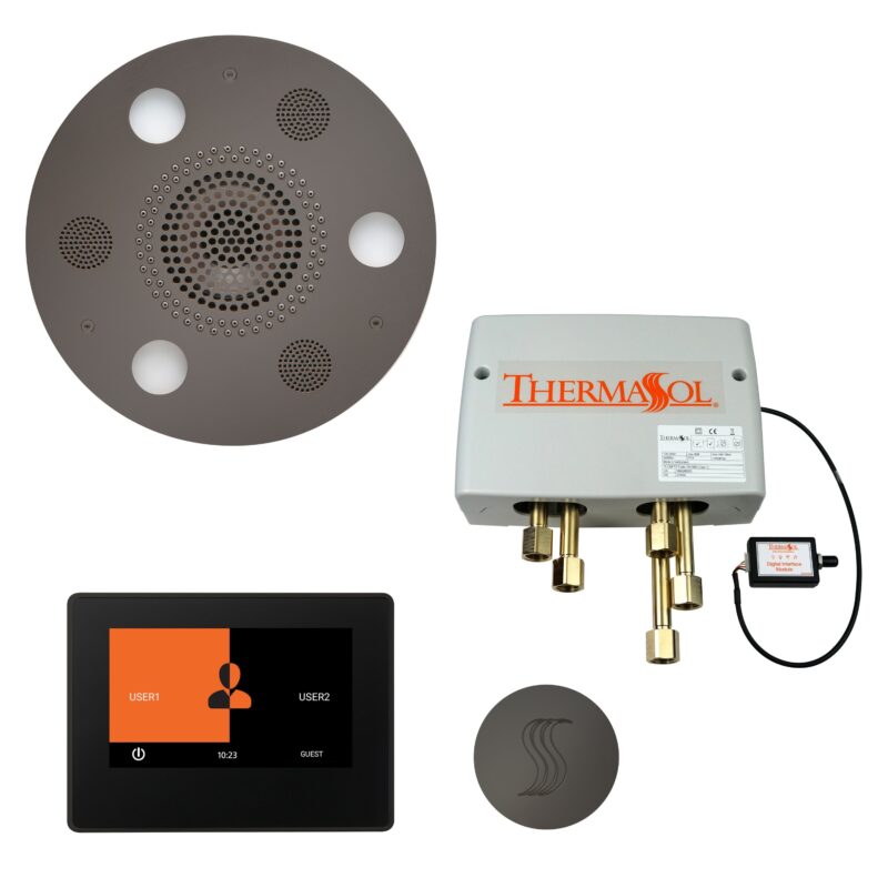 ThermaSol Total Wellness Shower Package with 7" ThermaTouch Round - Image 4