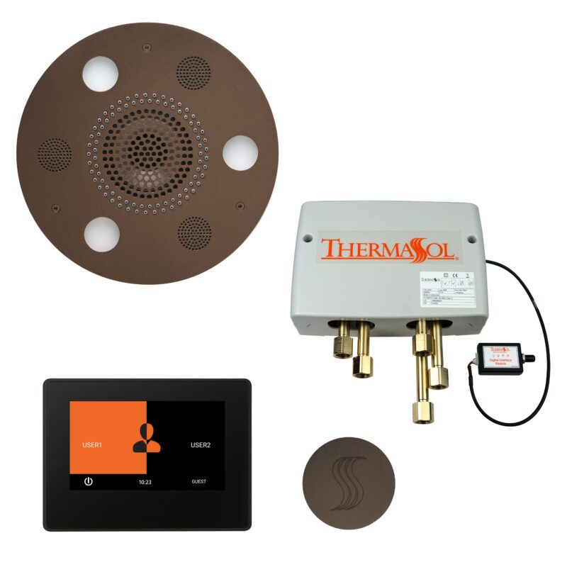 ThermaSol Total Wellness Shower Package with 7" ThermaTouch Round - Image 8